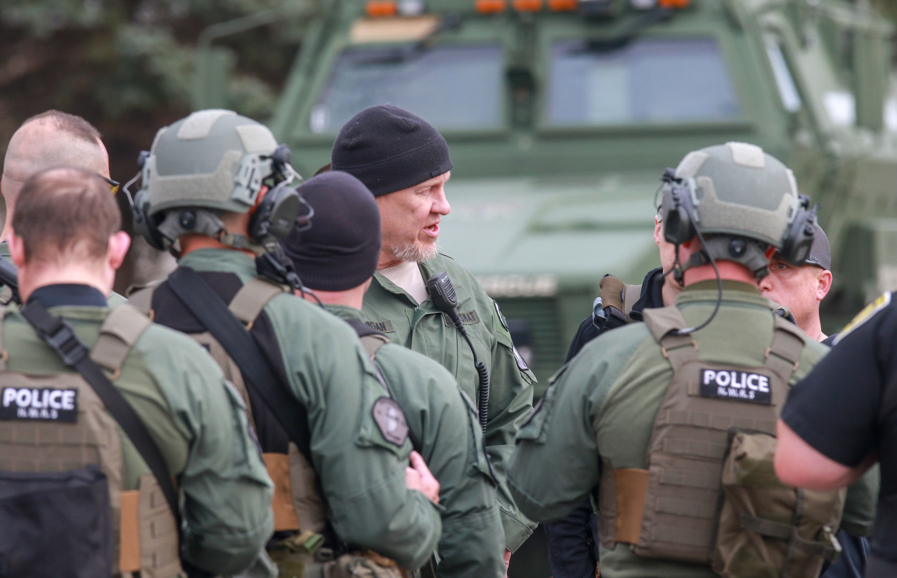 SWAT team responds to Merrillville shooting